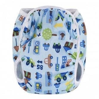 Plenkové plavky, blue cars / modrá auta, vel. S