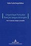 Linguistique française: français langue étrangère