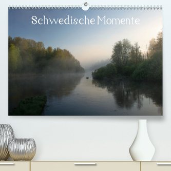 Schwedische Momente (Premium, hochwertiger DIN A2 Wandkalender 2021, Kunstdruck in Hochglanz)