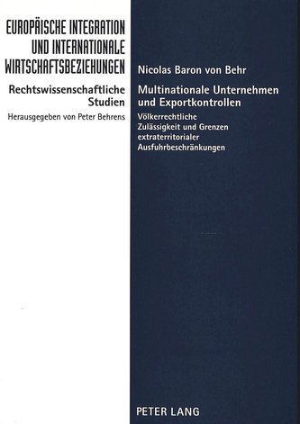 Multinationale Unternehmen und Exportkontrollen
