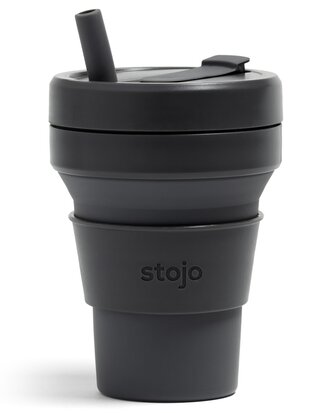 Stojo skládací kelímek Maxi, 470 ml - Carbon