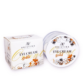 Hristina Přírodní oční krém anti-aging se zlatými částicemi, 25 ml