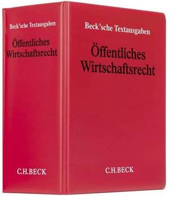 Öffentliches Wirtschaftsrecht (mit Fortsetzungsnotierung). Inkl. 102. Ergänzungslieferung