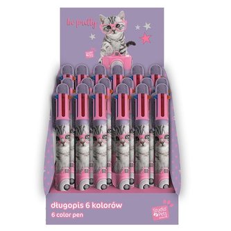 Długopis aut. Studio Pets (24szt) PTG-3655 PASO