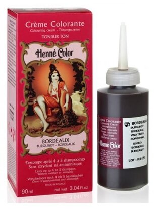 Henné Color Tónovací přeliv Burgundská červená, 90ml