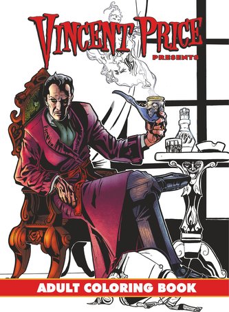 Vincent Price Presents: Adult Coloring Book