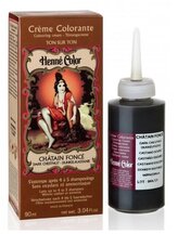 Henné Color Tónovací přeliv Tmavý kaštan, 90ml