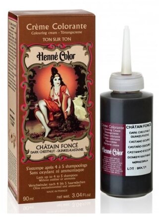 Henné Color Tónovací přeliv Tmavý kaštan, 90ml