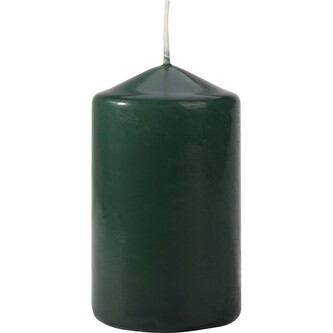 Svíčka válec 6 x 10 cm, zelená