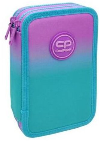 Piórnik podwójny z wyposażeniem Jumper 2 Gradient Blueberry CoolPack, Patio