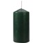 Svíčka válec 6 x 12 cm, zelená