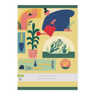 Papírny Brno - Školní sešit Premium 425 - A4, 20 listů, čtverečkovaný - 20 ks