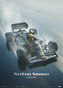 Umělecký tisk Lotus 97T - Ayrton Senna - Rainmaster - Estoril, 1985 - Collector’s Edition - Re-edition, Automobilist, 50 × 70 cm