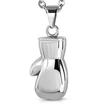 OPP1096-S Ocelový přívěšek - boxerka malá - sport