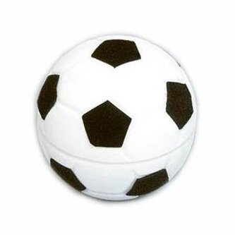 KR0114 Dárková krabička semiš - fotbalový míč