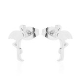 OPN1793-ST Ocelové náušnice PLAMEŇÁCI - zvířátka