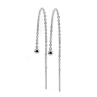 OPN1125-ST Ocelové náušnice řetízkové