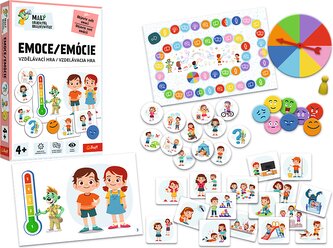 TREFL Vzdělávací hra Malý objevitel: Emoce