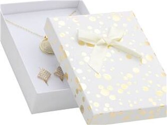 KR0397 Velká dárková krabička na soupravu šperků