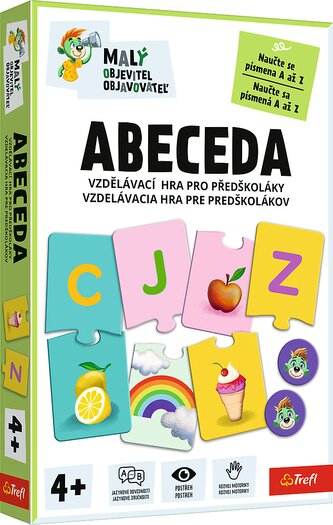 TREFL Vzdělávací hra Malý objevitel: Abeceda