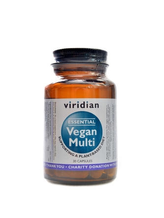 Viridian - Vegan Multi 30 kapslí Multivitamín pro vegany Viridian - Vegan Multi 30 kapslí Multivitamín pro vegany