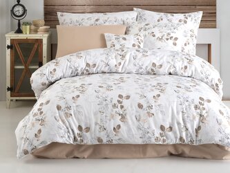 Flanelové povlečení 140x200, 70x90 Adalia natur