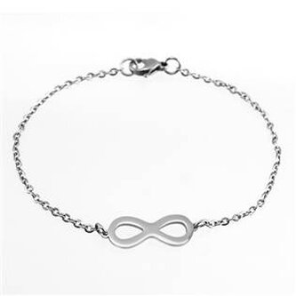 OPA1573 Dámský ocelový náramek - nekonečno - nekonečno - ležatá osmička