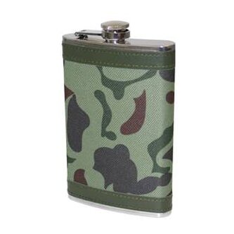 Z0091 Ocelová kapesní lahev maskáčovaná