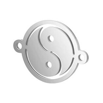 OK1404-ST Ocelový přívěšek - Jing a jang