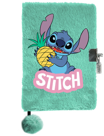 Pamiętnik pluszowy Stitch DS24SI-3676, Paso