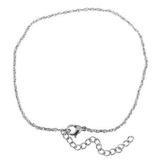 RN1138 Ocelový náramek  na nohu