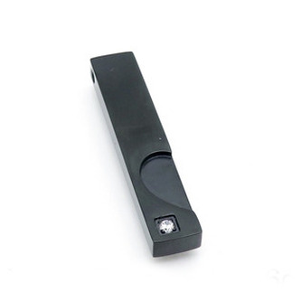 OK1454-L Zlacený ocelový přívěšek - hranolek, levá polovina