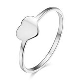 OPR0150-53 Ocelový prsten srdíčko - srdce