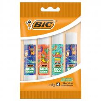 Klej Glue Stick ECOlustions Decor 8g 4szt