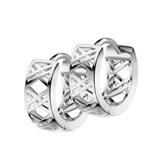 OPN2018-ST Ocelové náušnice kroužky