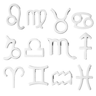 PP-1032-07 Navlékací ocelový korálek - znamení horoskopu - znamení zvěrokruhu - váhy