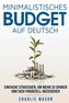 Minimalistisches Budget Auf Deutsch/ Minimalist budget in German