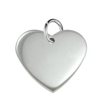 DR1285 Ocelový přívěšek srdíčko malé - srdce