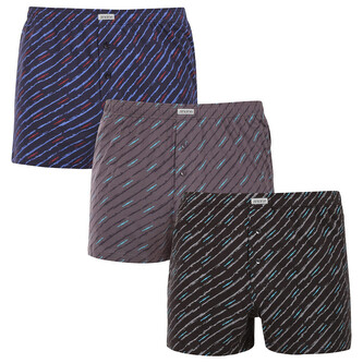 3PACK pánské trenky Andrie vícebarevné (PS 5842) XL