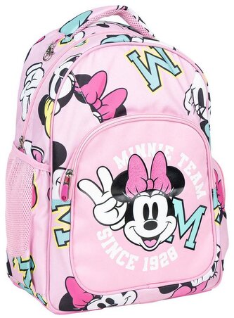 Školní batoh Disney|Mickey Mouse: Tým Minnie (objem 20 litrů|32 x 42 x 15 cm)