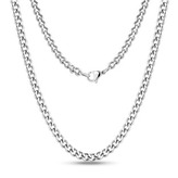 OPE1092-060-55 Ocelový řetízek, šíře 6 mm