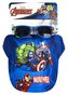 Dětská kšiltovka se slunečními brýlemi Marvel|Avengers: Hrdinové (obvod 53 cm)