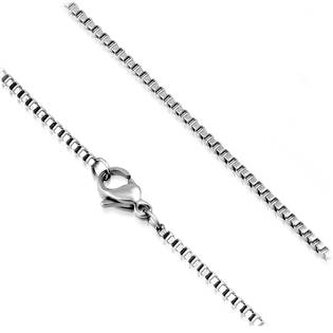 OPE1008-020-60 Ocelový řetízek čtvercový, tl. 2 mm