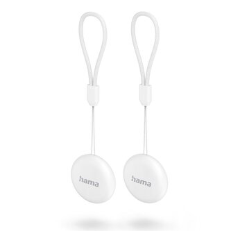 Hama lokalizační čip, Bluetooth lokátor pro Android Find My Device, set 2 ks