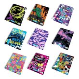 Spirálový sešit "Fantasy colours", A4+, čtverečkovaný, 60 listů, motýl, MITAMA 62621-90074