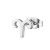 OPN1994 Ocelová náušnice znamení beran - 1 kus - znamení zvěrokruhu