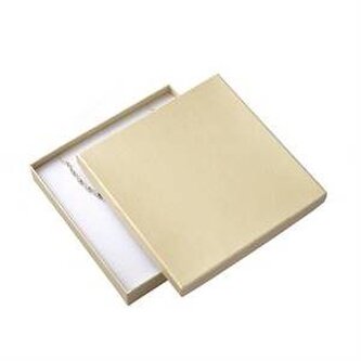 KR0049-BG Dárková krabička na soupravu šperků velká - krémová