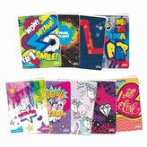 Sešit "Fantasy colours", A4+, linkovaný s okraji, 52+2 listů, Blue camo, MITAMA 62167-90054