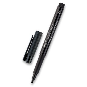 Popisovač Faber-Castell Pitt Artist Pen Calligraphy - černý