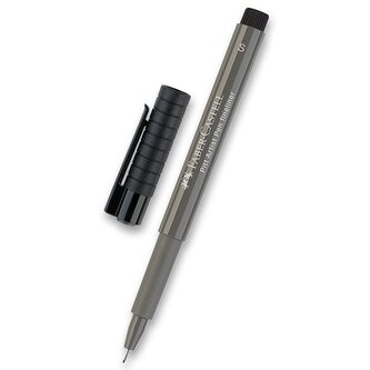Popisovač Faber-Castell Pitt Artist Pen, šedý - hrot S
